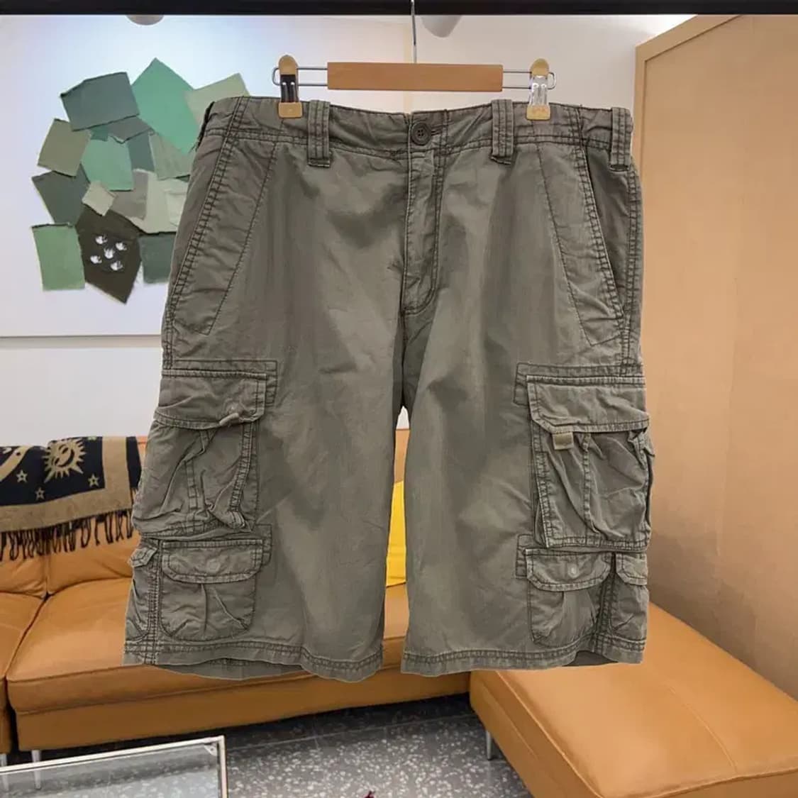 빈티지 카고팬츠 반바지 32인치 C03996 상품이미지1