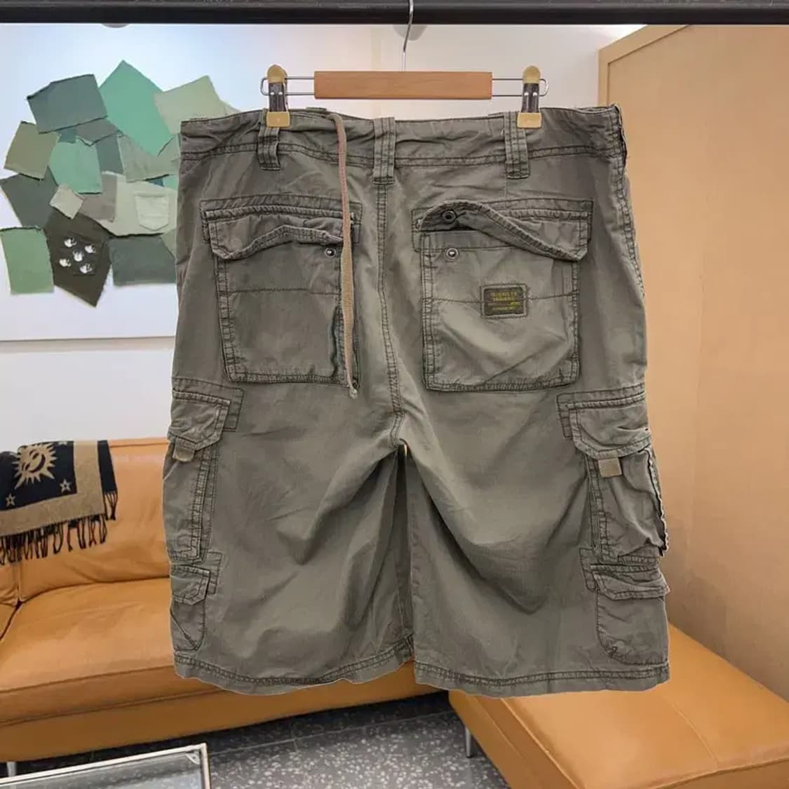 빈티지 카고팬츠 반바지 32인치 C03996 상품이미지2