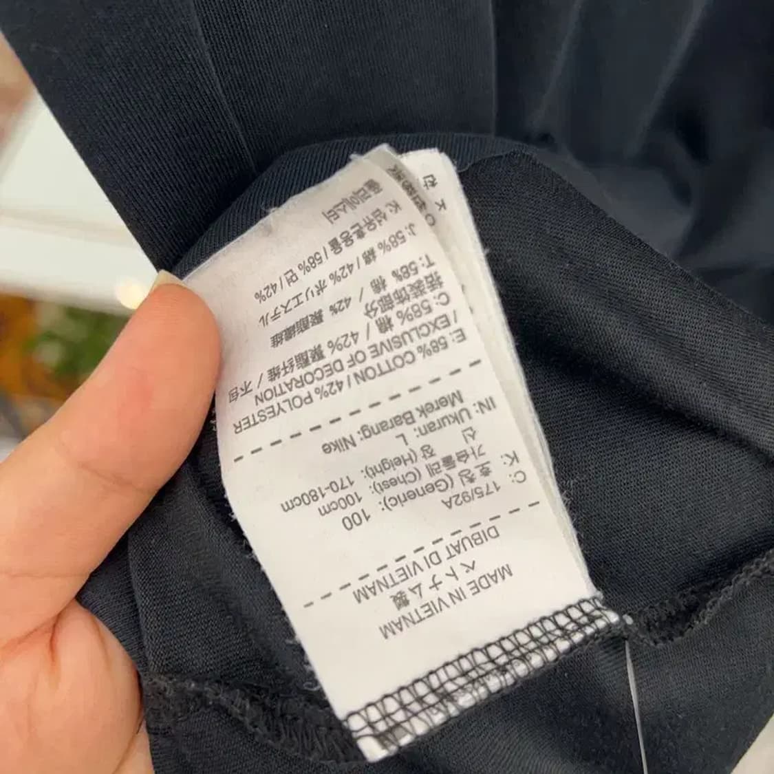 나이키 드라이핏 빅로고 프린팅 반팔티 100 C03975 상품이미지3