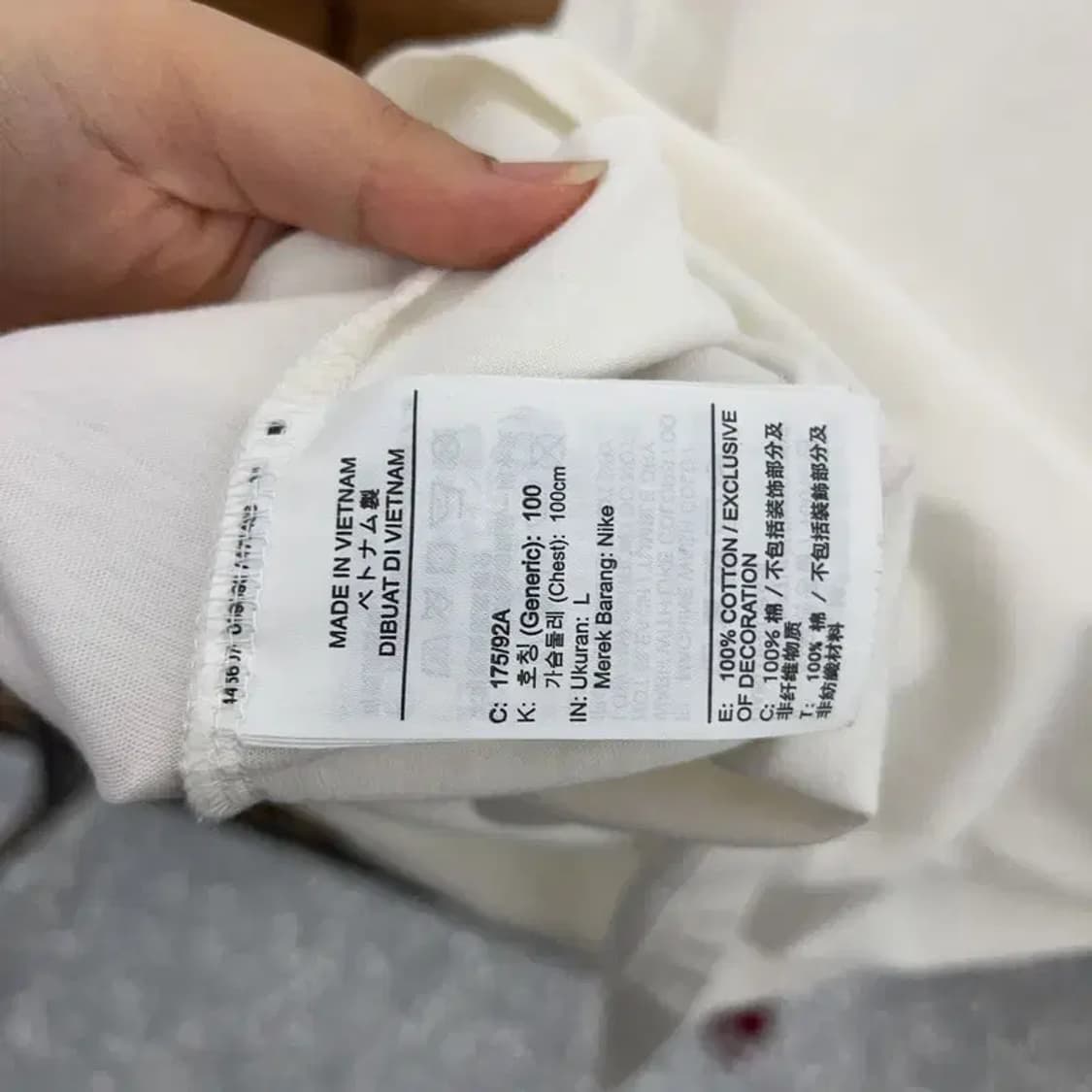 나이키 NSW 맥스 프린팅 반팔티 100 C03981 상품이미지4