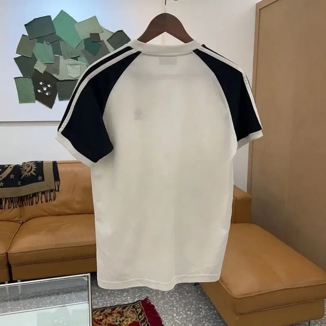 아디다스 제우교역 브이넥 링거티 반팔티 95 C03983 상품이미지2