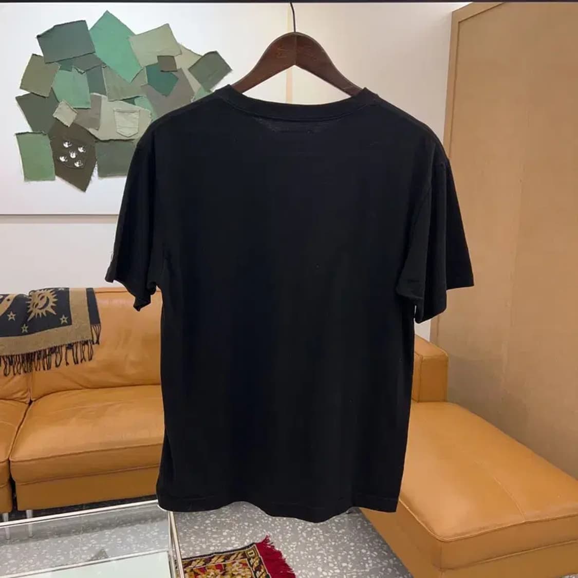 키르시 반짝이 빅체리 프린팅 반팔티 95 C04002 상품이미지2