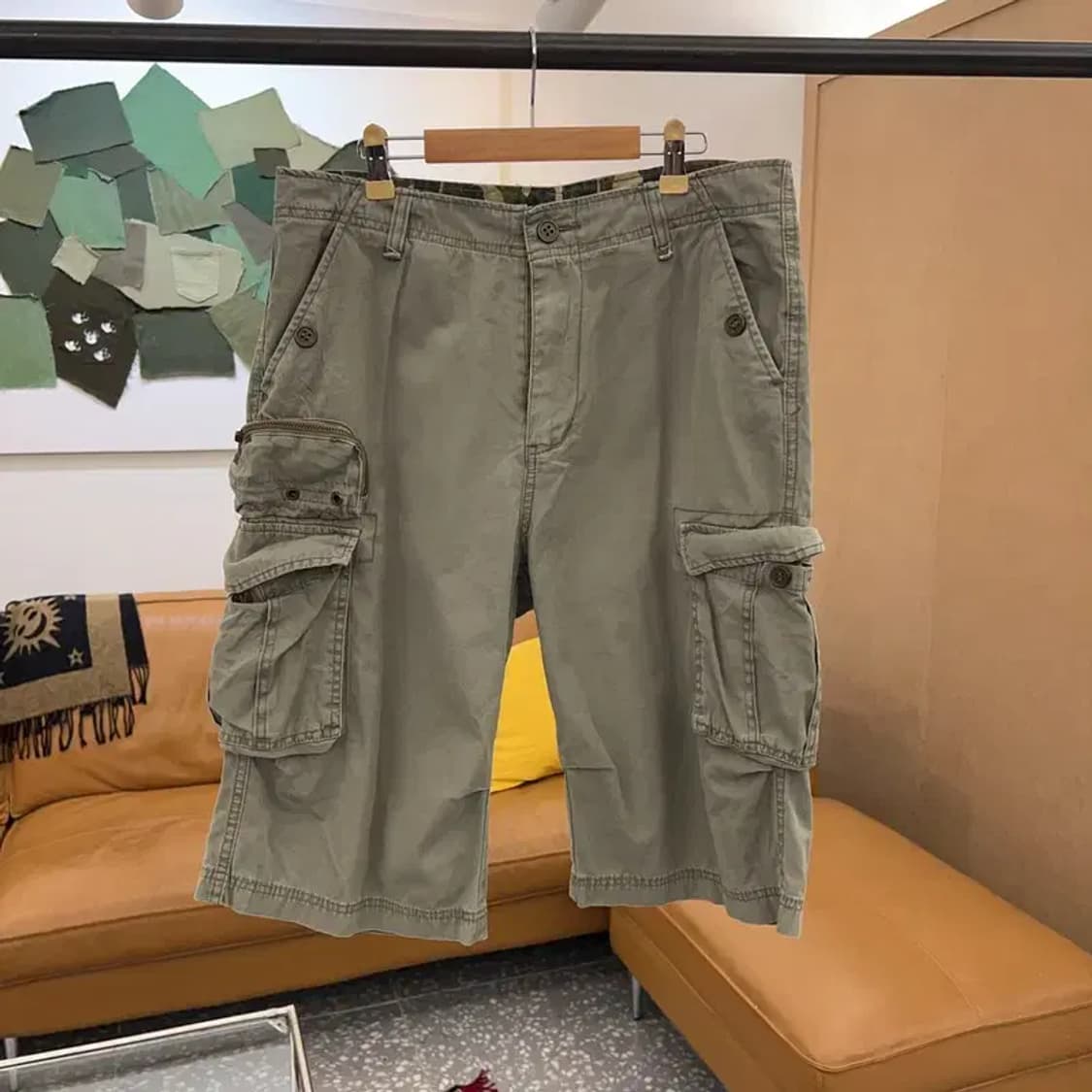 빈티지 카고팬츠 반바지 32인치 C04030 상품이미지1