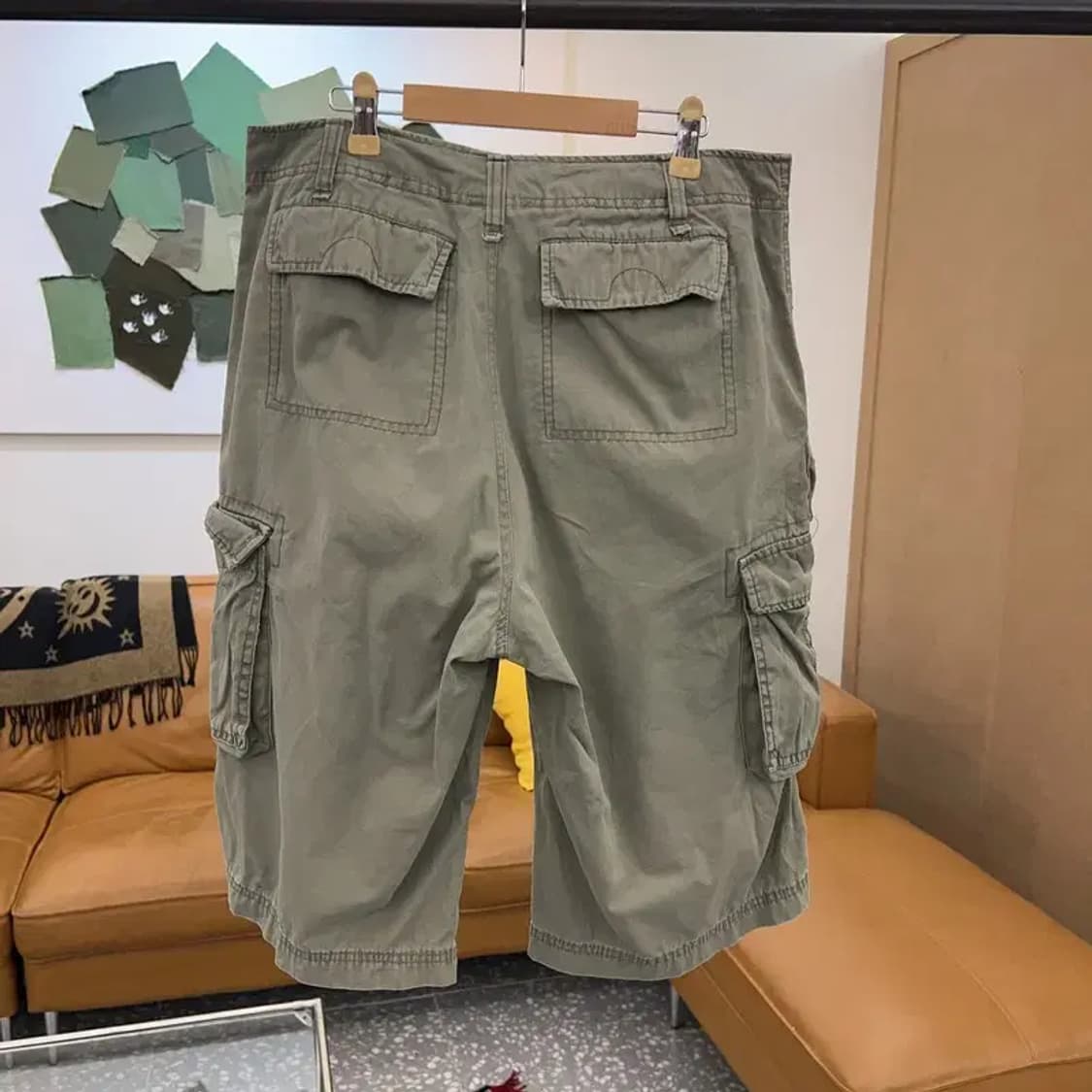 빈티지 카고팬츠 반바지 32인치 C04030 상품이미지2