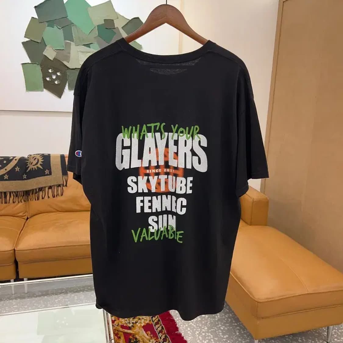 챔피온 GLAYERS 프린팅 반팔티 105 C04005 상품이미지2