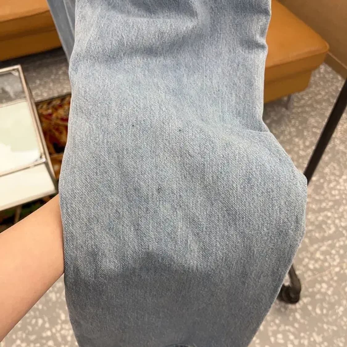 유니클로 JW앤더슨 캐주얼 연청 데님 청바지 71 C04027 상품이미지5