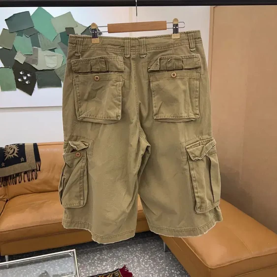 빈티지 카고팬츠 반바지 M C04031 상품이미지2