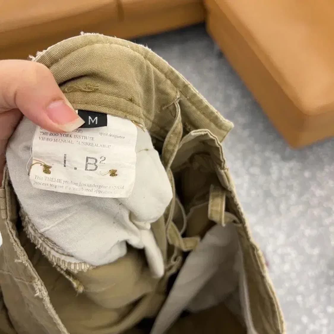 빈티지 카고팬츠 반바지 M C04031 상품이미지3