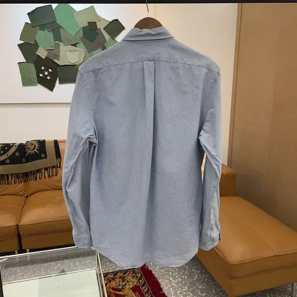 폴로 랄프로렌 캐주얼 자수로고 셔츠 100 C04019 상품이미지2