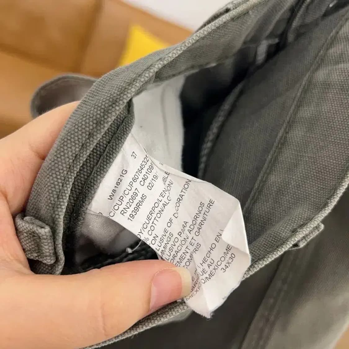 빈티지 올드스쿨 코튼팬츠 면바지 34인치 C04055 상품이미지3