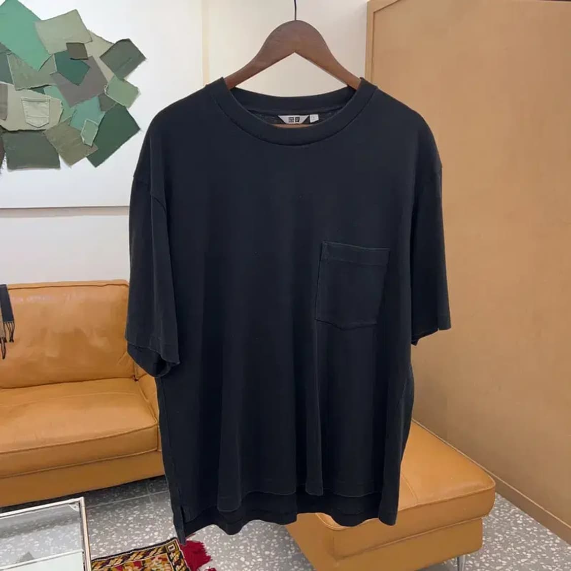 유니클로 U 르메르 무지 포켓 반팔티 105 C04033 상품이미지1
