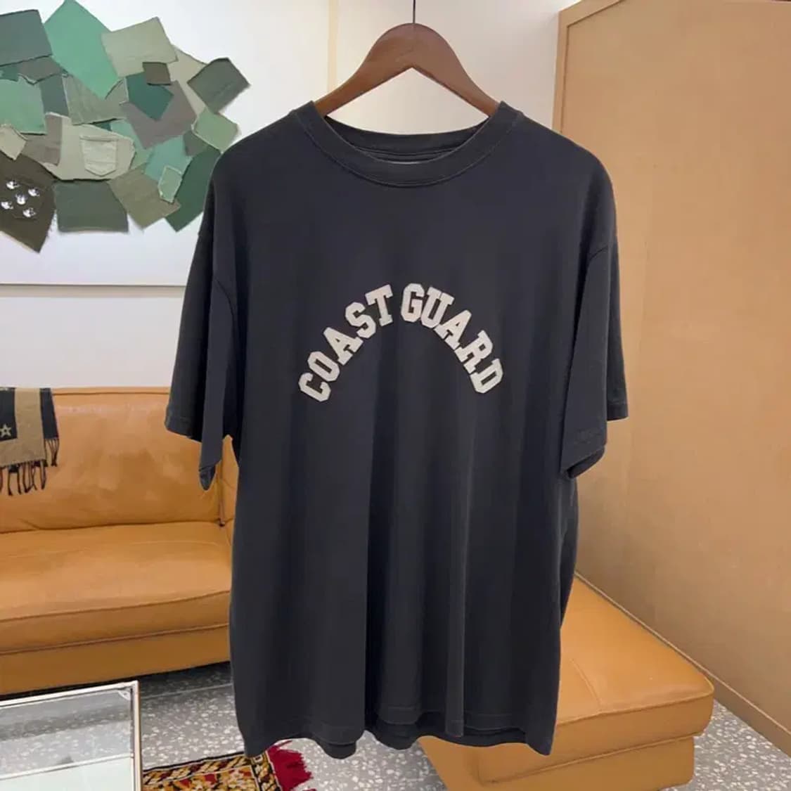 아웃스탠딩 캐주얼 오버핏 반팔티 100 C04037 상품이미지1