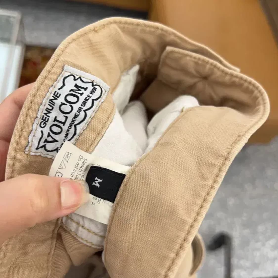 볼컴 빈티지 카고팬츠 반바지 M C04089 상품이미지3