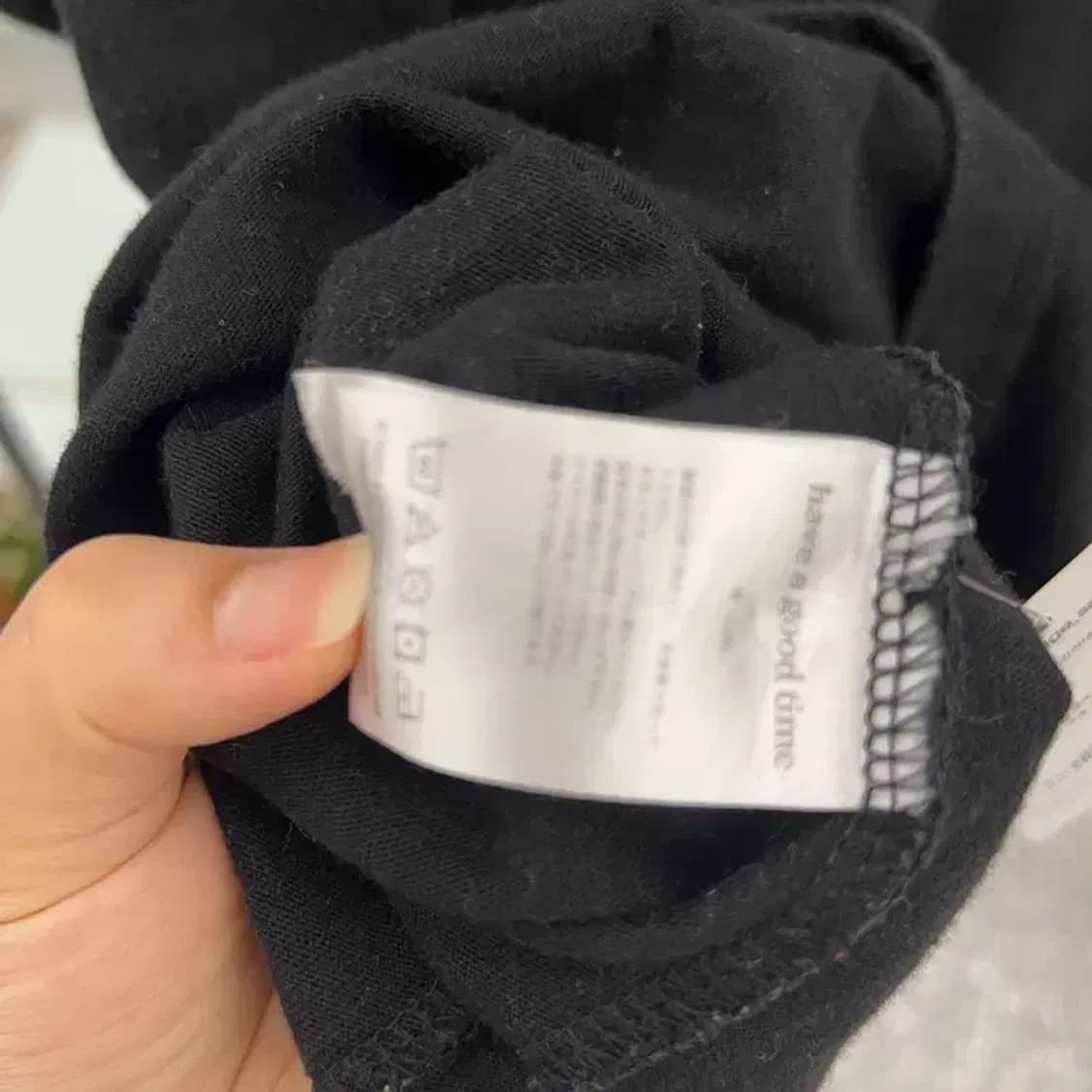 해브어굿타임 센터로고 프린팅 반팔티 100 C04065 상품이미지4