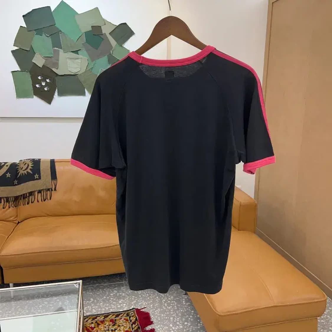 아디다스 유로파 블랙핑크 링거티 반팔티 95 C04066 상품이미지2