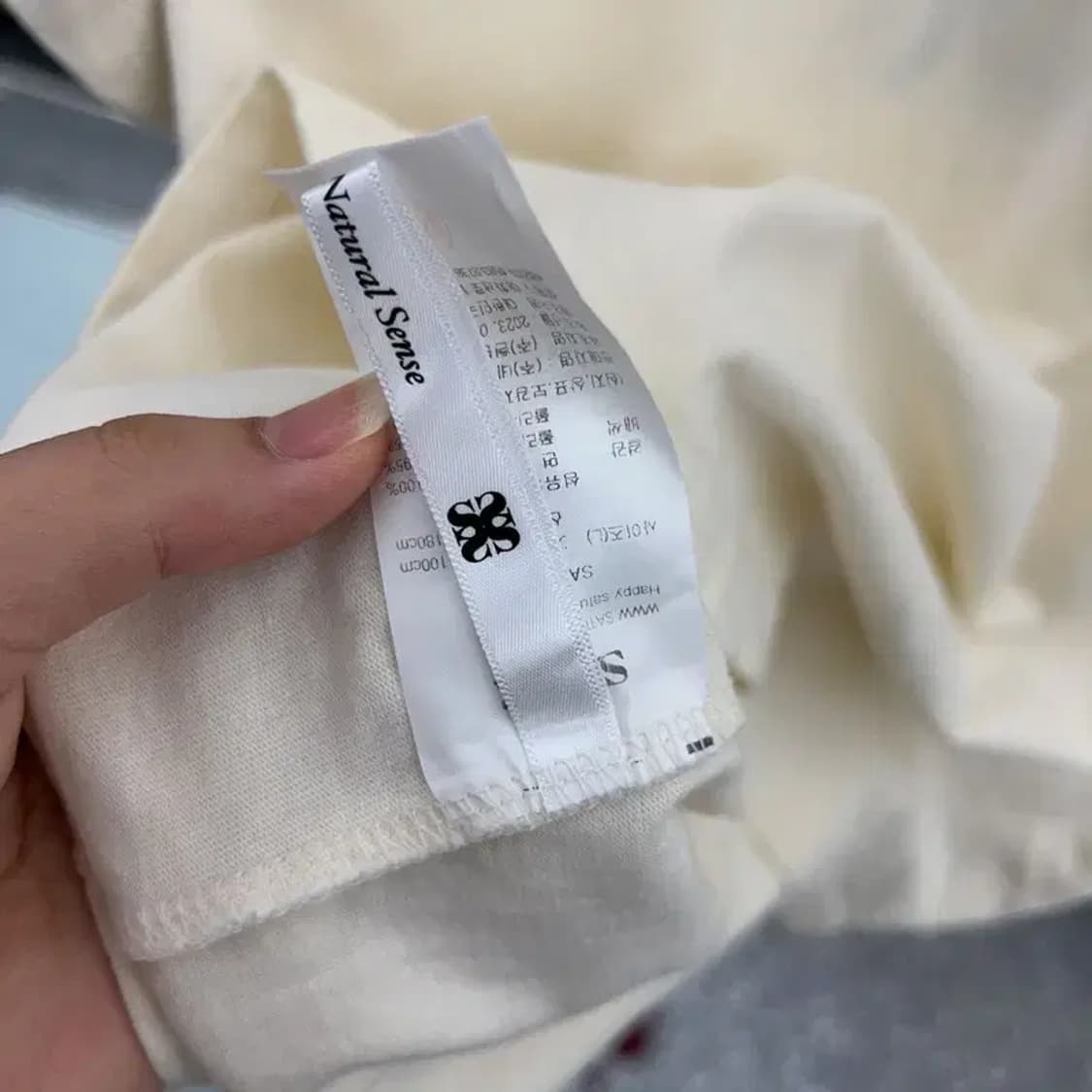 세터 로고 자수 보야지 반팔티 105 C04079 상품이미지4