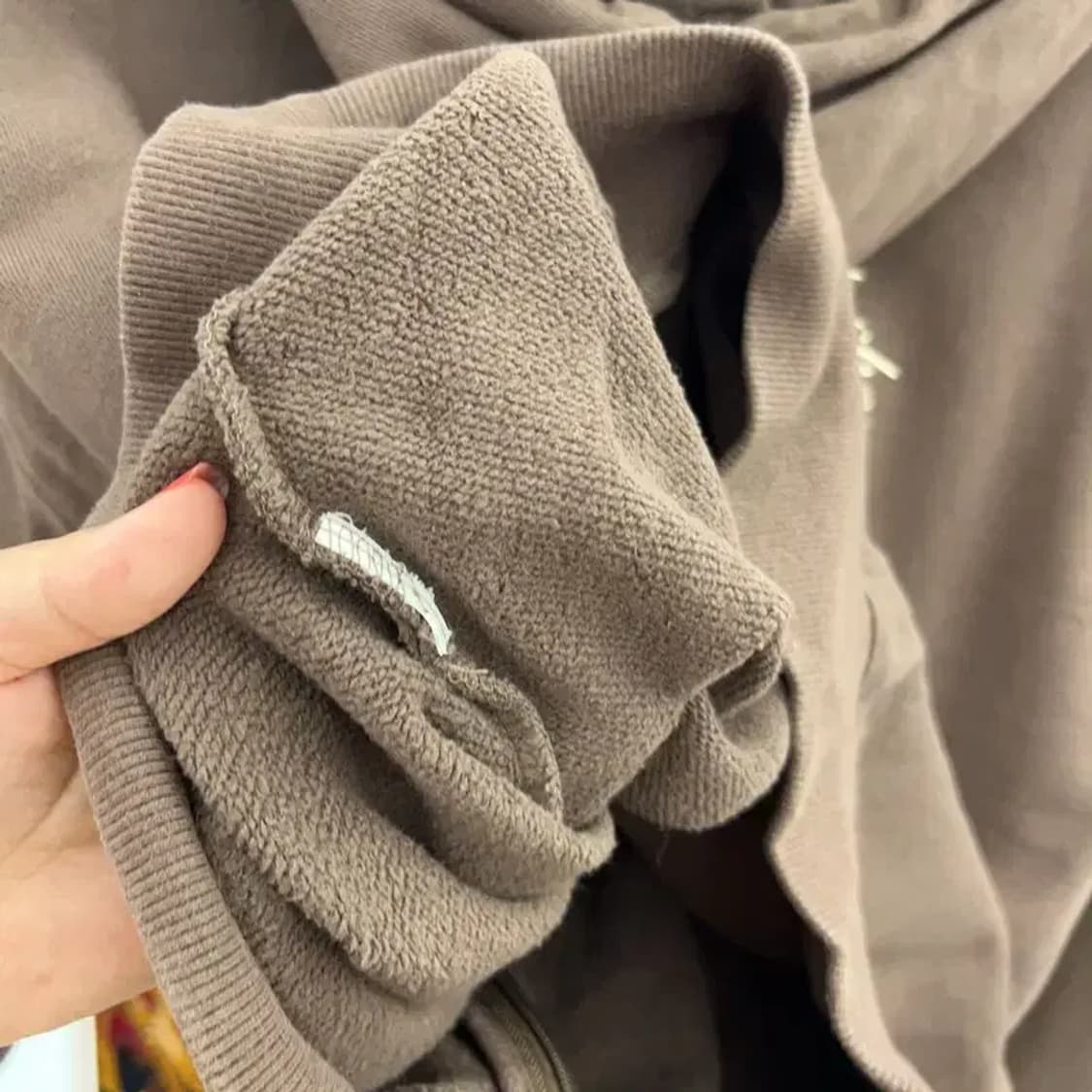 키르시 빈티지 오버핏 후드집업 100 C04096 상품이미지4