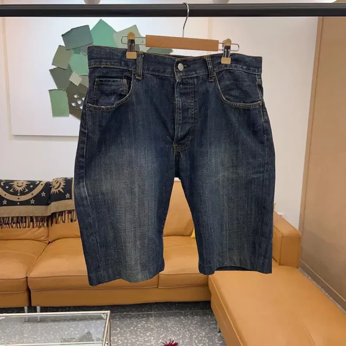 스톤아일랜드 빈티지 데님 청반바지 34인치 C04117 상품이미지1