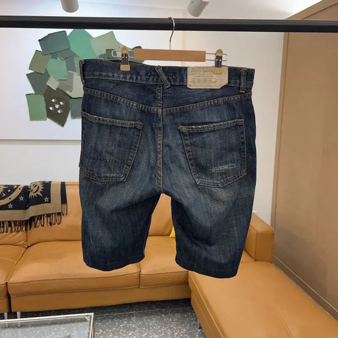 스톤아일랜드 빈티지 데님 청반바지 34인치 C04117 상품이미지2