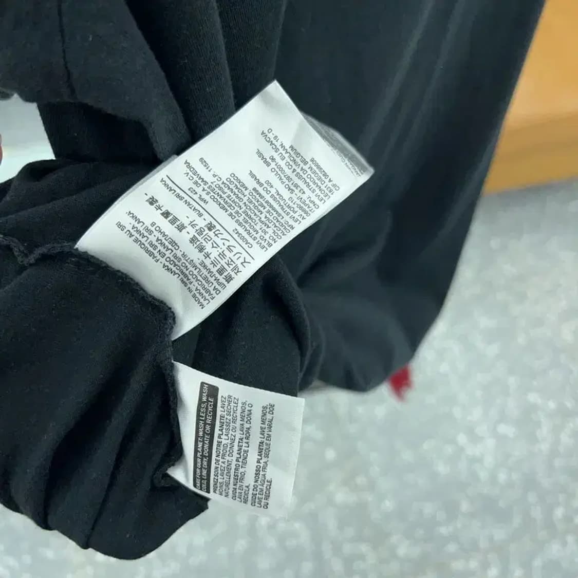 리바이스 빅로고 프린팅 반팔티 105 C04125 상품이미지4