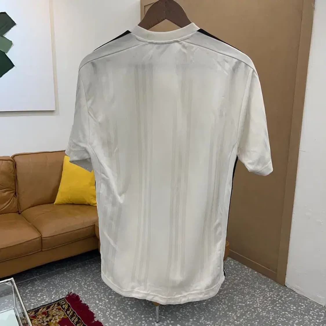 아디다스 센터로고 삼선 기능성 반팔티 90 C04141 상품이미지2