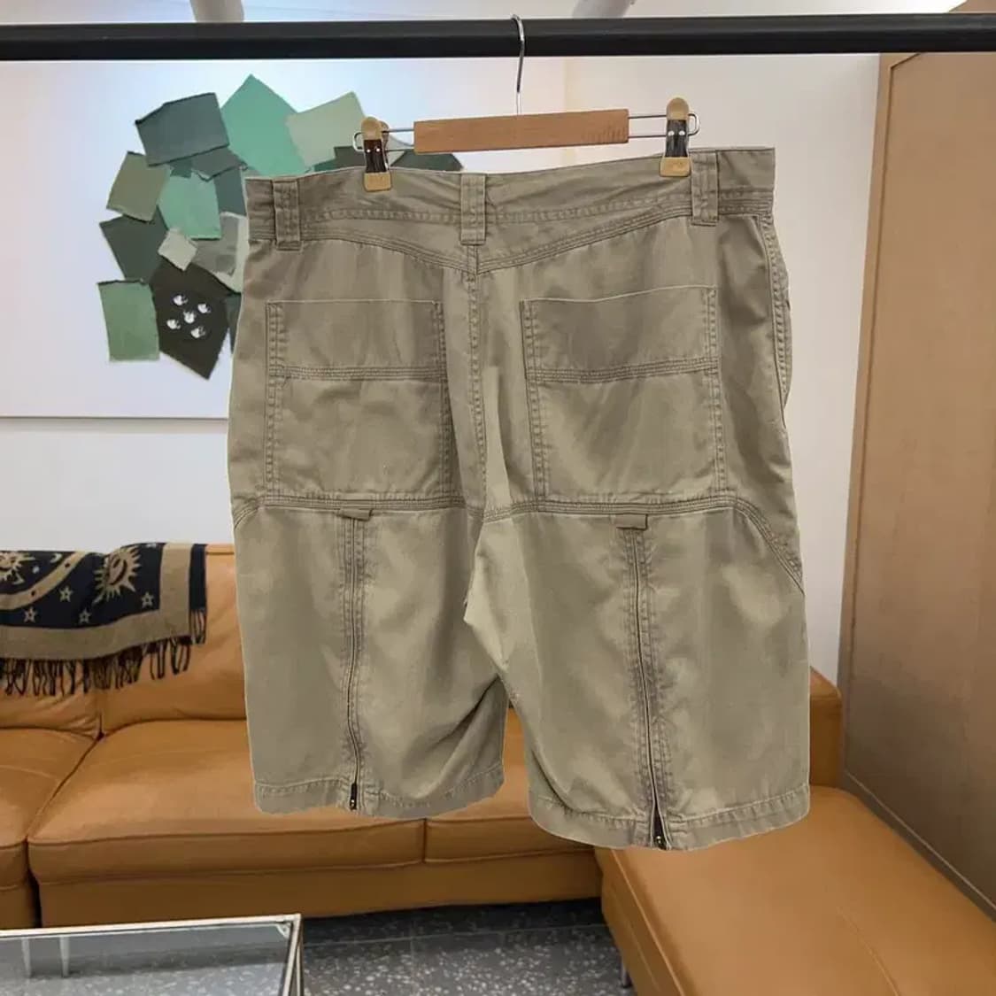 나이키 00s 올드스쿨 지퍼 포인트 반바지 32인치 C04177 상품이미지2