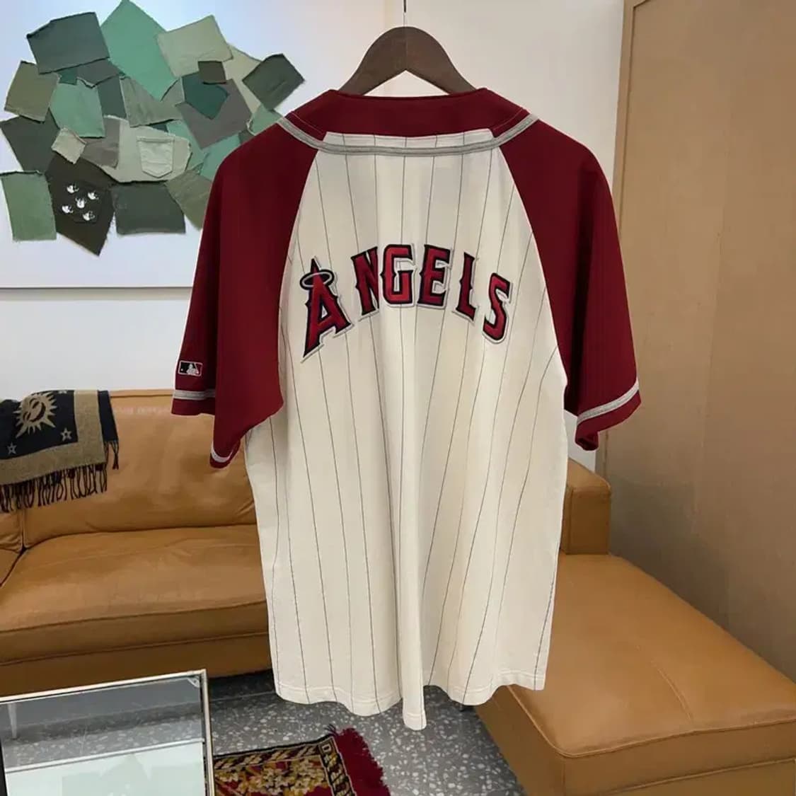 MLB 로스엔젤레스 엔젤스 야구 유니폼 반팔티 105C04181 상품이미지2