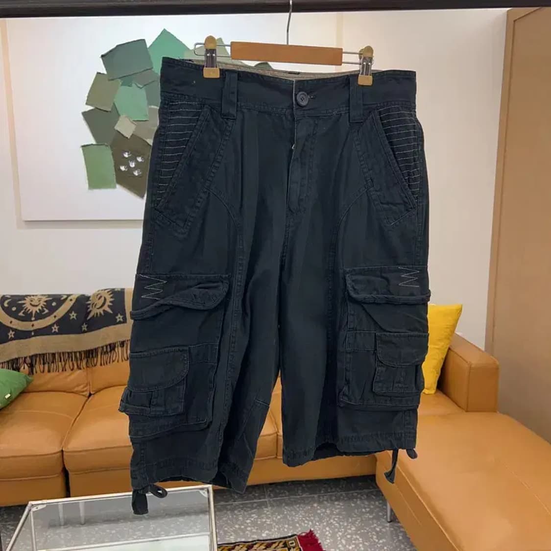 빈티지 올드스쿨 카고팬츠 반바지 M C04254 상품이미지1