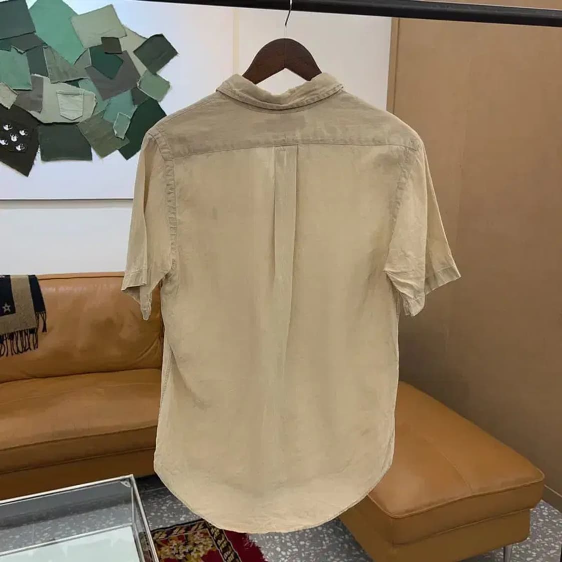 폴로 랄프로렌 빈티지 린넨 반팔 셔츠 95 C04234 상품이미지2