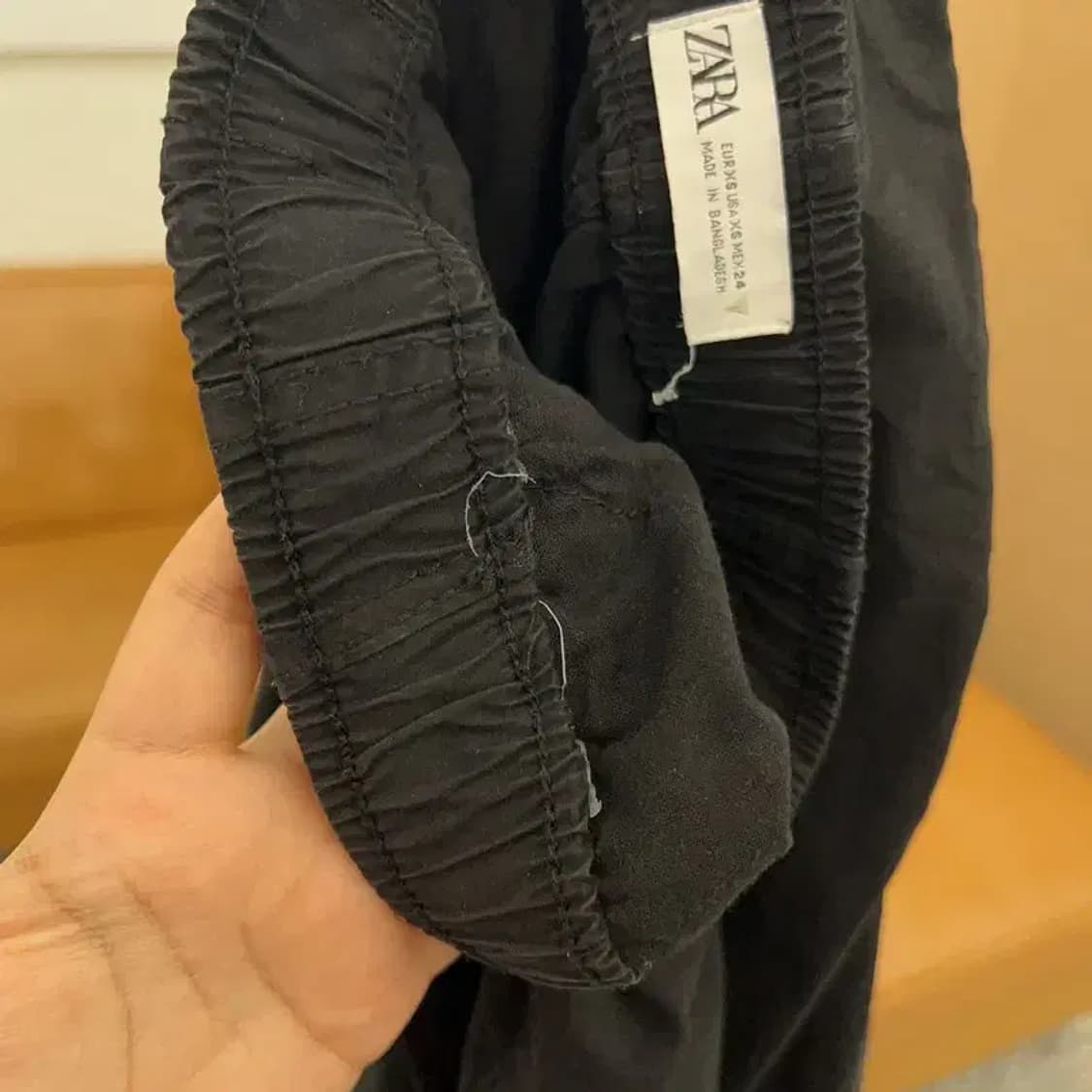 자라 ZARA 밴딩 조거팬츠 바지 XS C04294 상품이미지4
