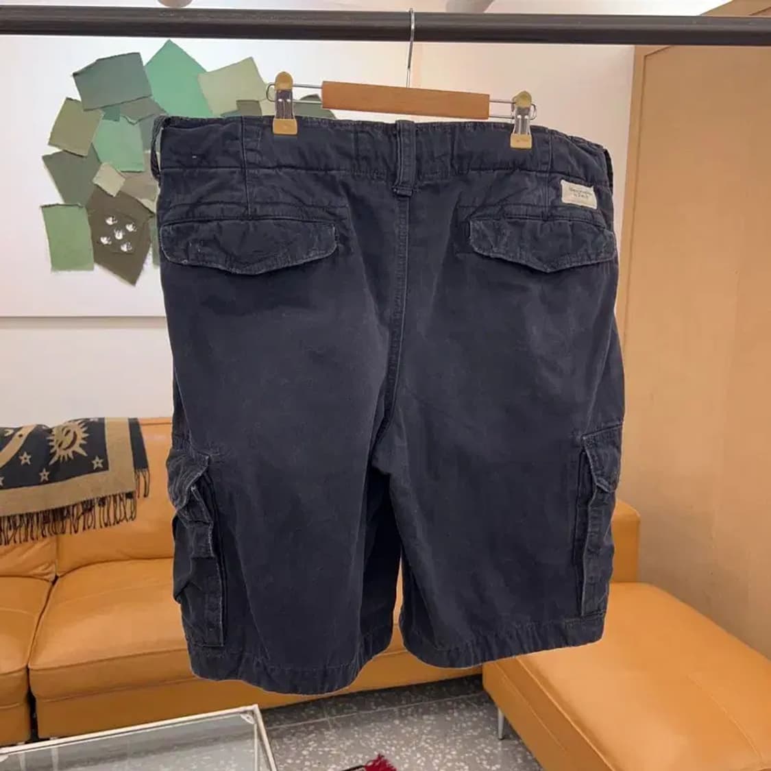 아베크롬비 빈티지 카고팬츠 반바지 36인치 C04298 상품이미지2