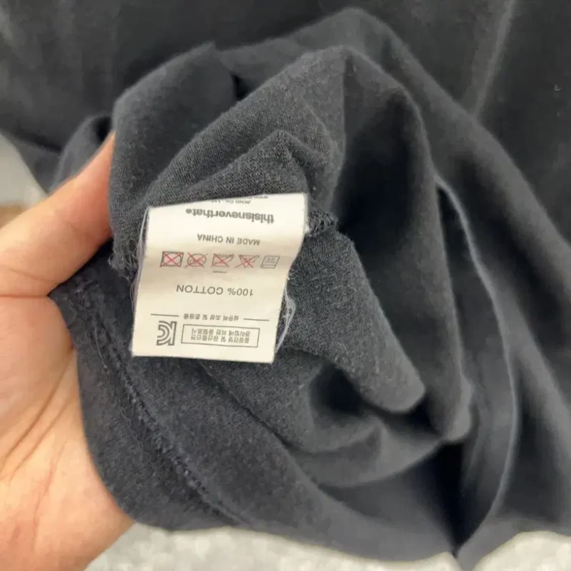 디스이즈네버댓 아치로고 프린팅 반팔티 95 C04288 상품이미지4