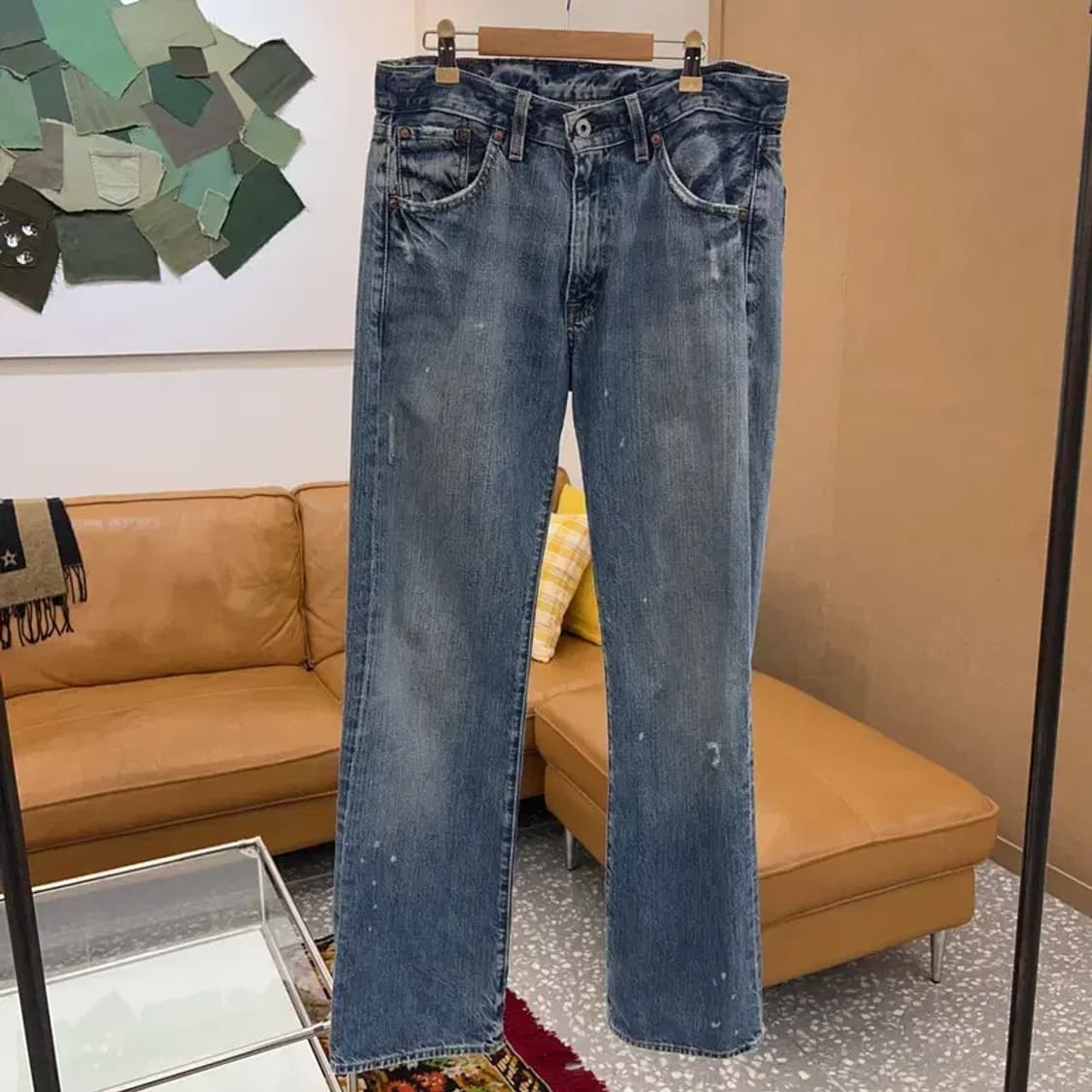 폴로 랄프로렌 빈티지 데님팬츠 청바지 33인치 C04333 상품이미지1
