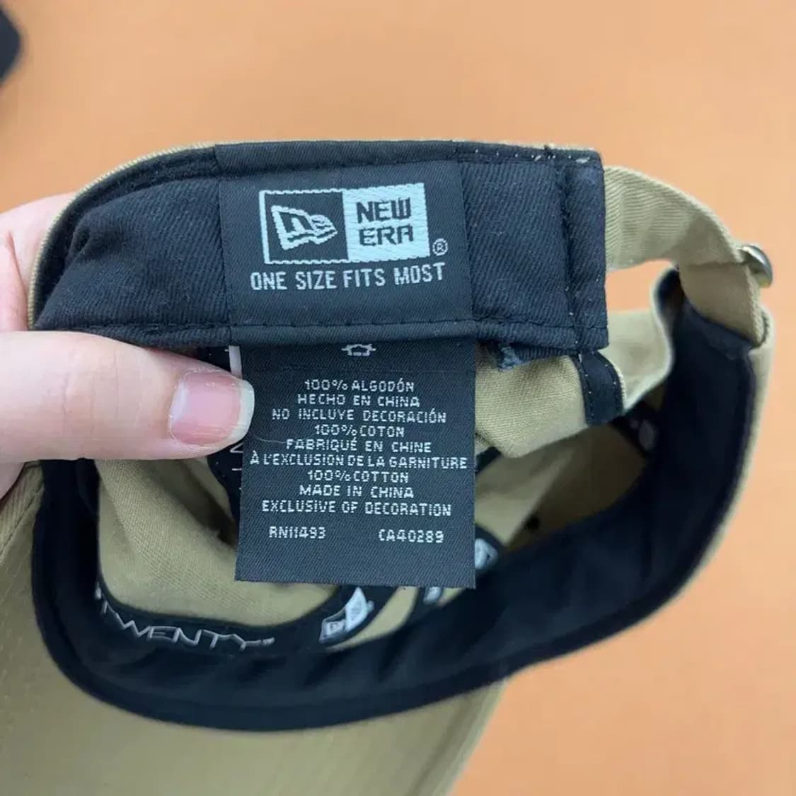 뉴에라 치노 스크립트 볼캡 야구모자 C04340 상품이미지5