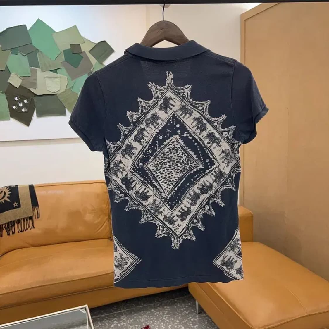 폴로 랄프로렌 아카이브 빈티지 프린팅 반팔카라티 90 C04321 상품이미지2