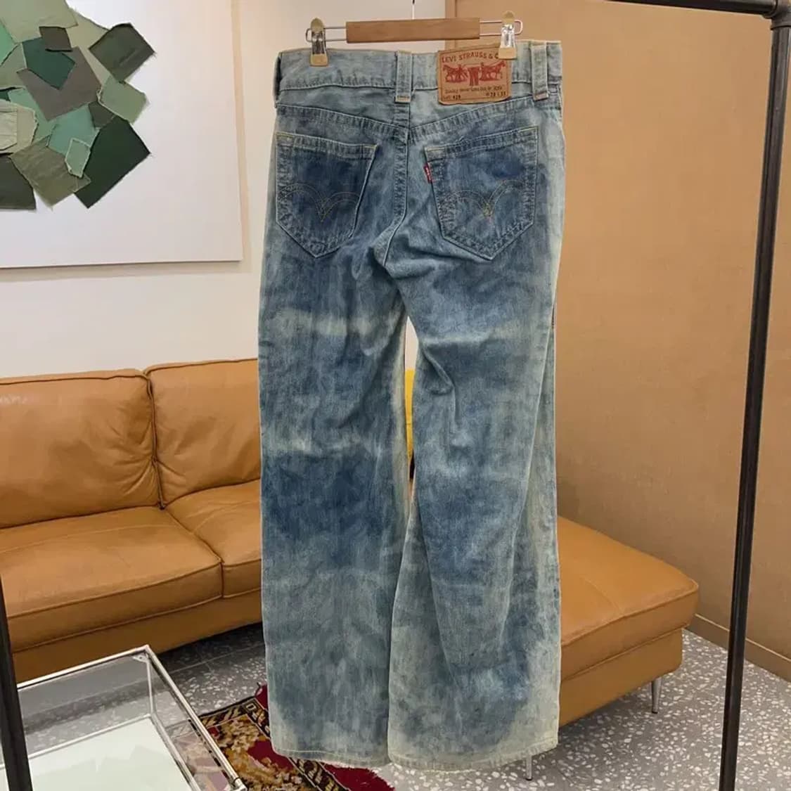 리바이스 929 빈티지 부츠컷 데님 청바지 28인치 C04378 상품이미지2