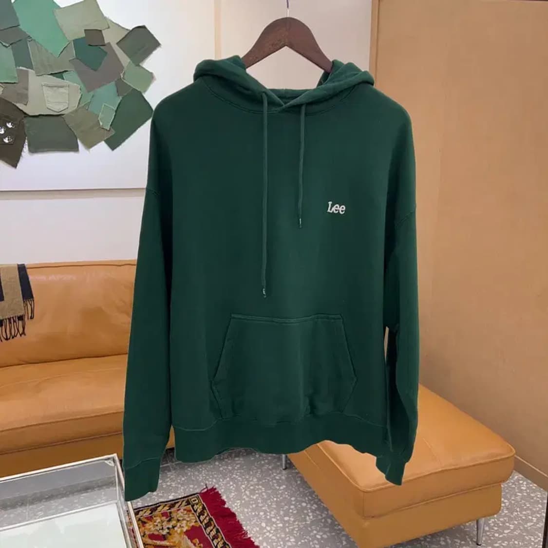 리 LEE 캐주얼 후드티 캐주얼 오버핏 후드티 95 C04391 상품이미지1