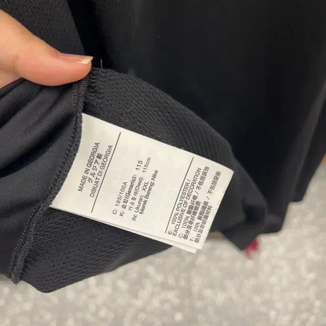 나이키 드라이핏 빅사이즈 기능성 반팔티 115 C04395 상품이미지4