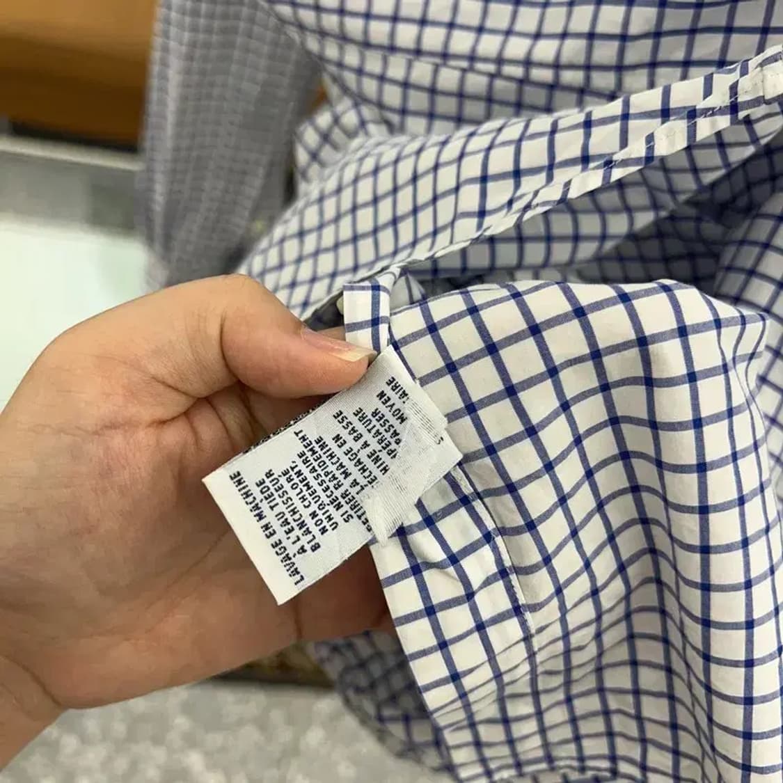 폴로 랄프로렌 캐주얼 슬림핏 체크 셔츠 95 C04442 상품이미지4