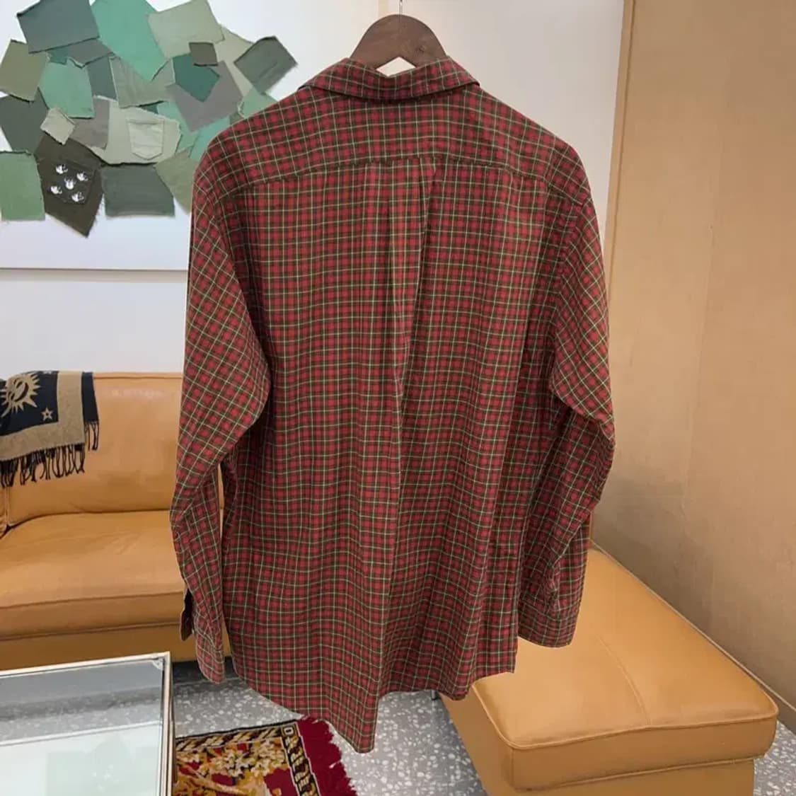 폴로 랄프로렌 빈티지 오버핏 체크 셔츠 105 C04447 상품이미지2