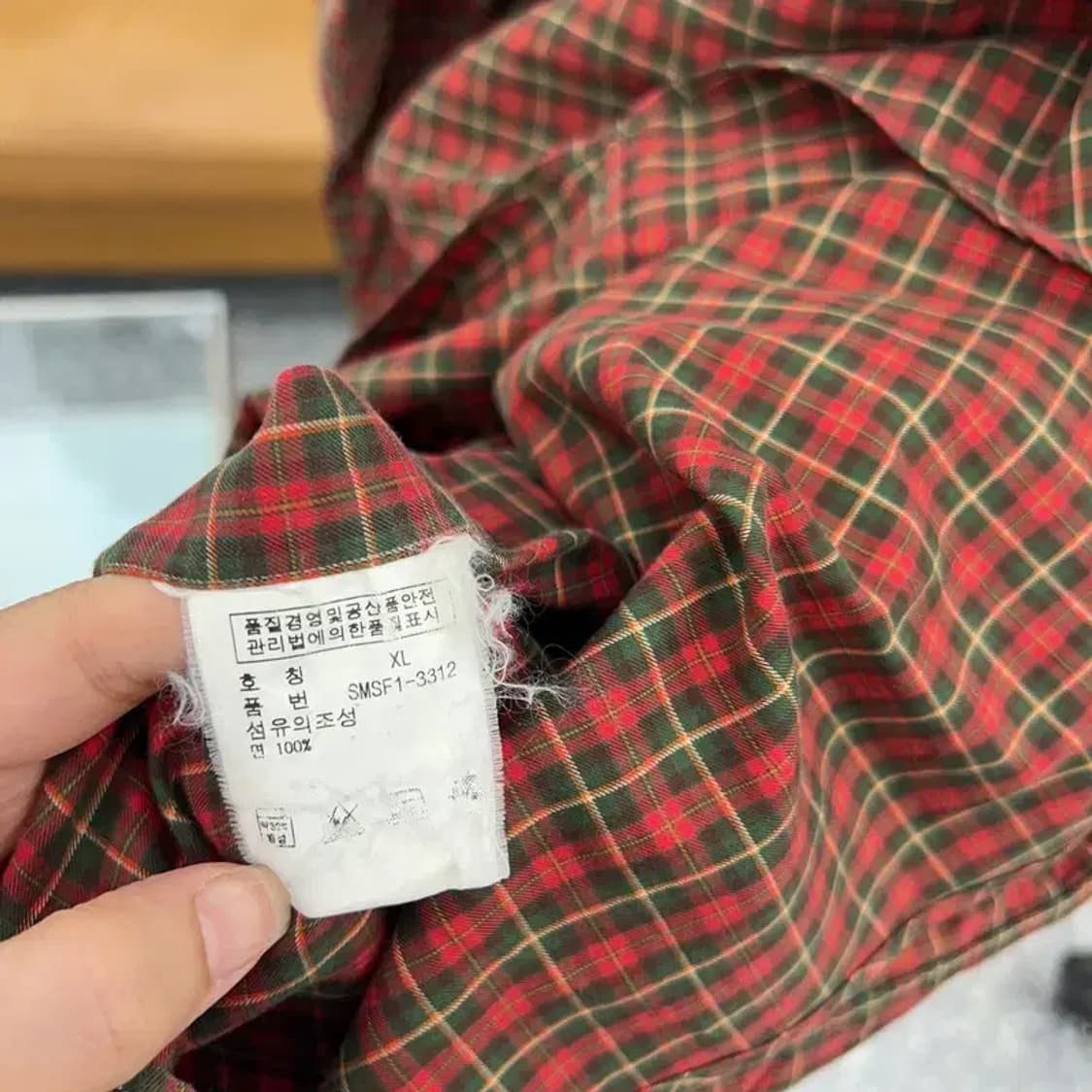 폴로 랄프로렌 빈티지 오버핏 체크 셔츠 105 C04447 상품이미지4
