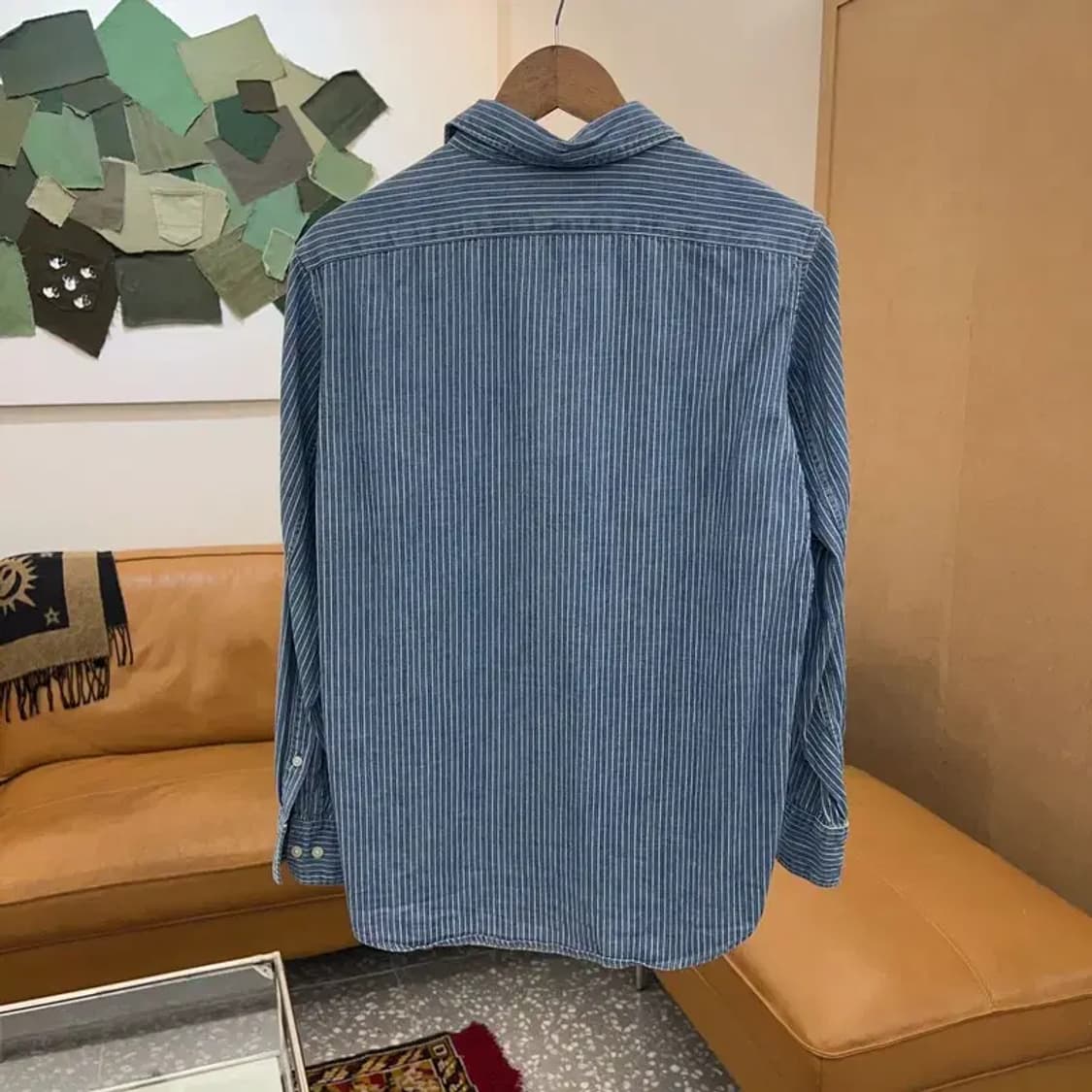 유니클로 U 르메르 스트라이프 셔츠 90 C04470 상품이미지2