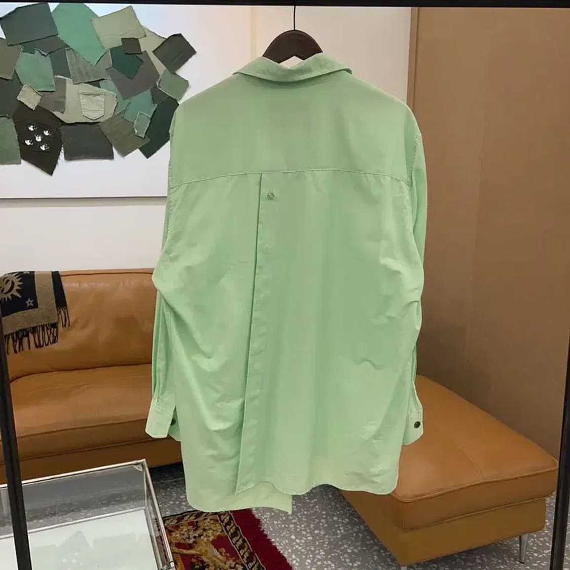 앤더슨벨 언발란스 포켓 셔츠 100 C04469 상품이미지2