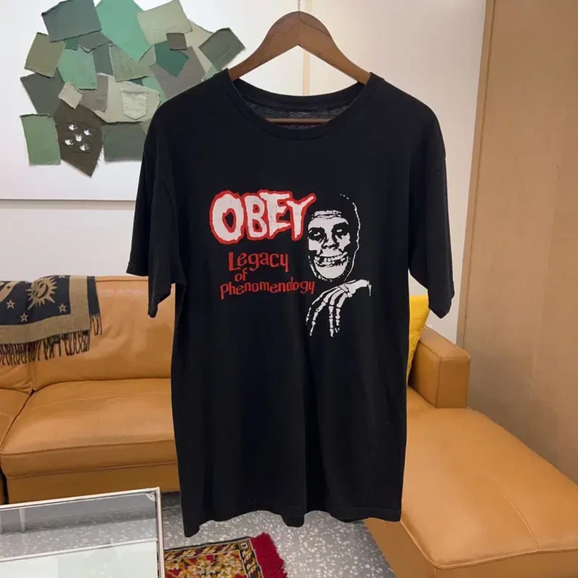 오베이 X misfits 빈티지 프린팅 반팔티 90 C04485 상품이미지1