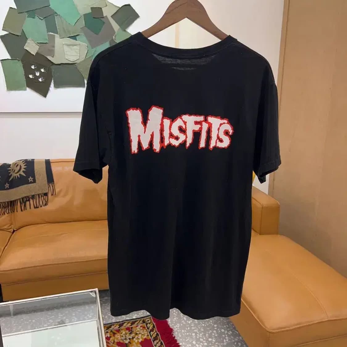 오베이 X misfits 빈티지 프린팅 반팔티 90 C04485 상품이미지2