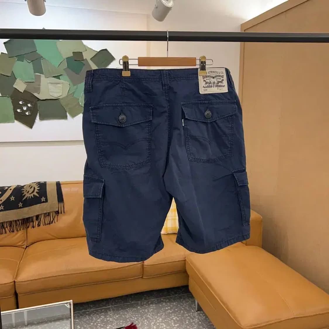 리바이스 329 빈티지 카고팬츠 반바지 34인치 C04542 상품이미지2