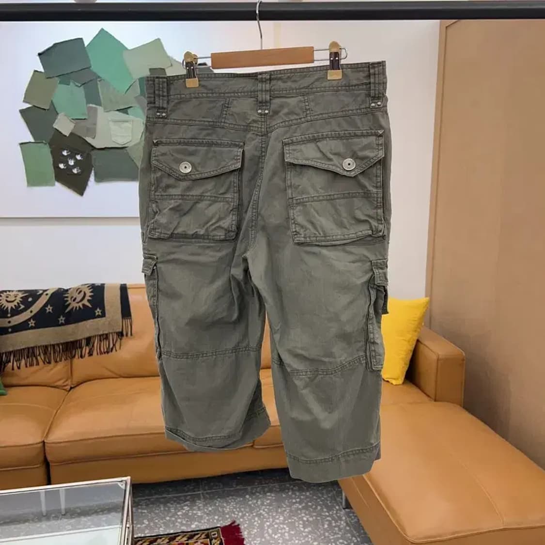 TBJ 진스 빈티지 Y2K 카고팬츠 반바지 30인치 C04544 상품이미지2