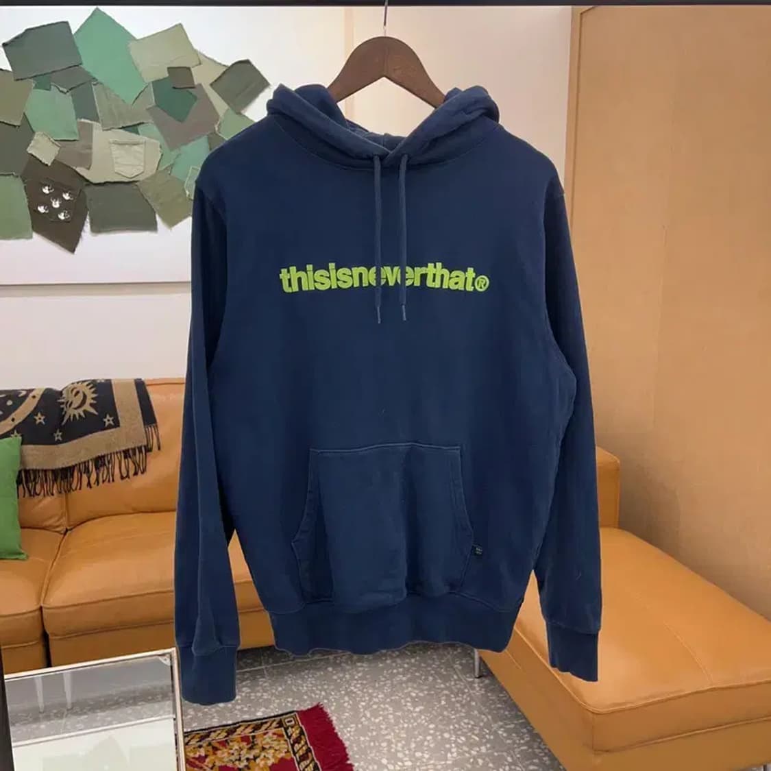 디스이즈네버댓 자수로고 후드티100 C04560 상품이미지1