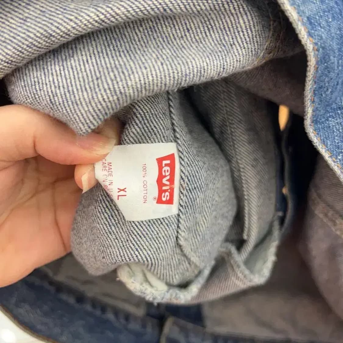 리바이스 USA 70507-0218 데님 청자켓 105 C04562 상품이미지4