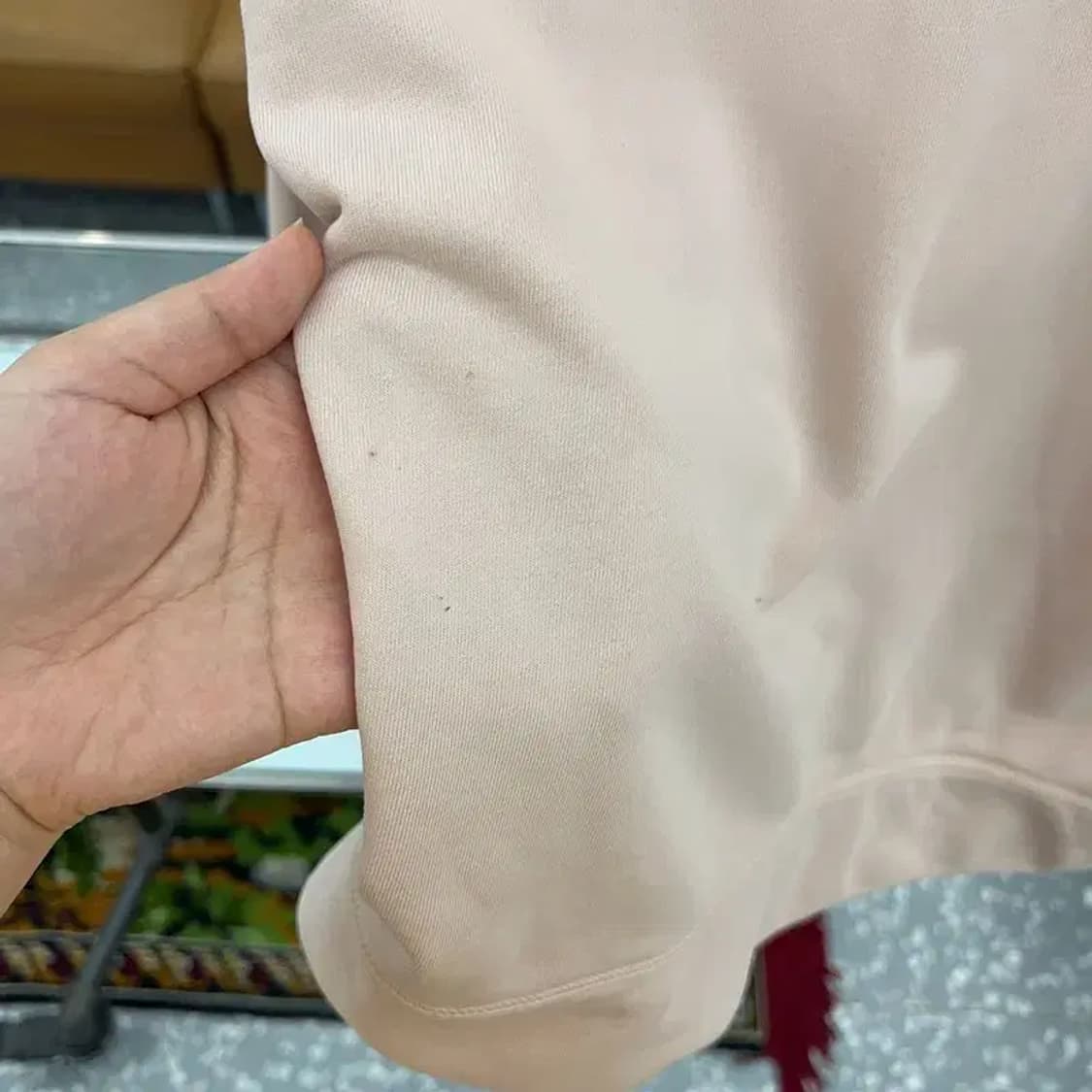스톤아일랜드 핑크 와펜 스웻 블루종 집업 자켓 95 C04654 상품이미지7